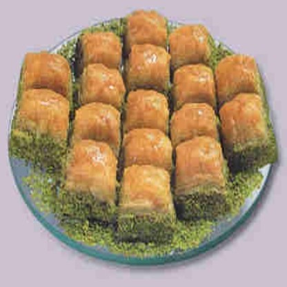 1000 Gr Taze ve Çıtır Fıstıklı Baklava Siirt pasta