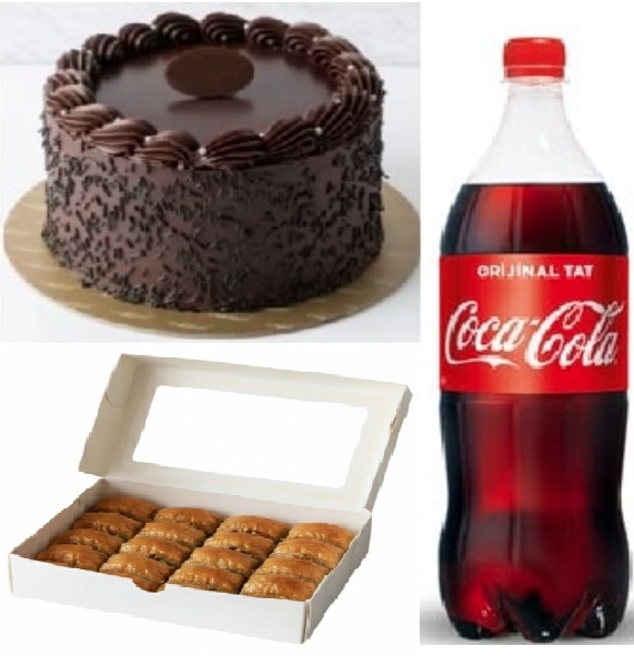 Avantajlı Fırsat Menüsü 4-6 Kişilik Yaş pasta ve menü Siirt pasta