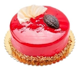 Butik Üretim 6–9 Kişilik Sade Klasik Frambuazlı Yaş Pasta Siirt pasta